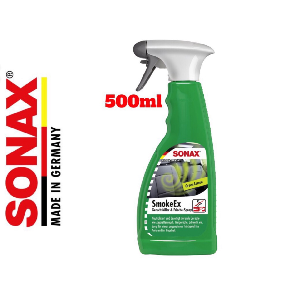 Dung dịch khử mùi nội thất xe sonax 292241 - 500ml
