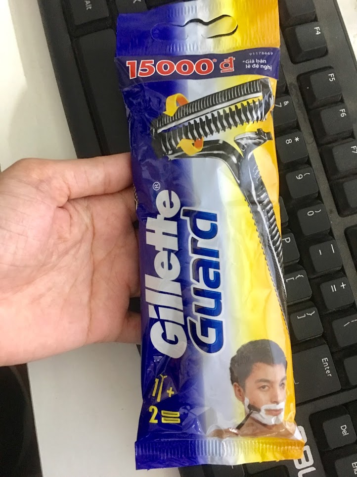 Dao cạo râu Gillete Guard nhập khẩu