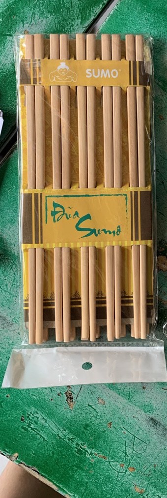 Đũa gỗ xương gà_ đũa sumo tốt 10 đôi