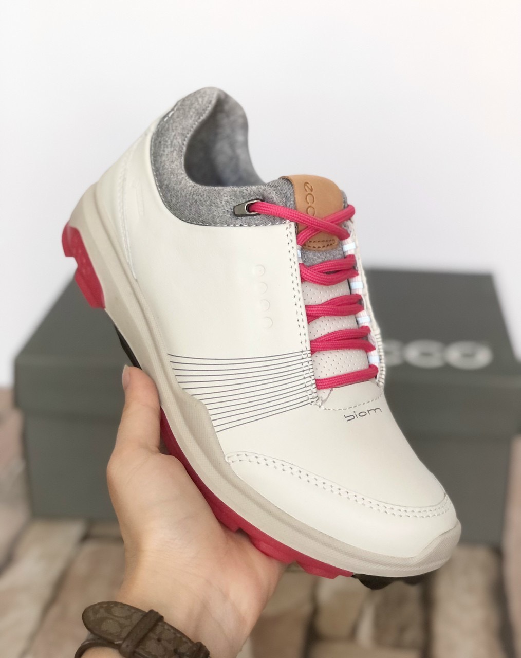 Giày chơi golf nữ ecco w biom hybrid 3