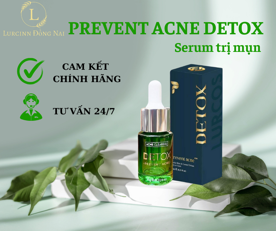 Serum Prevent Acne Detox Lurcinn 10ml
