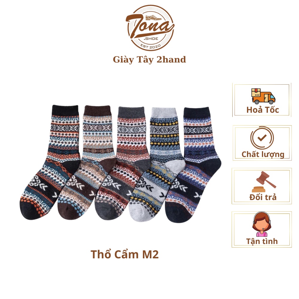 Tất thổ cẩm cổ cao nhiều loại phù hợp cả nam và nữ m2
