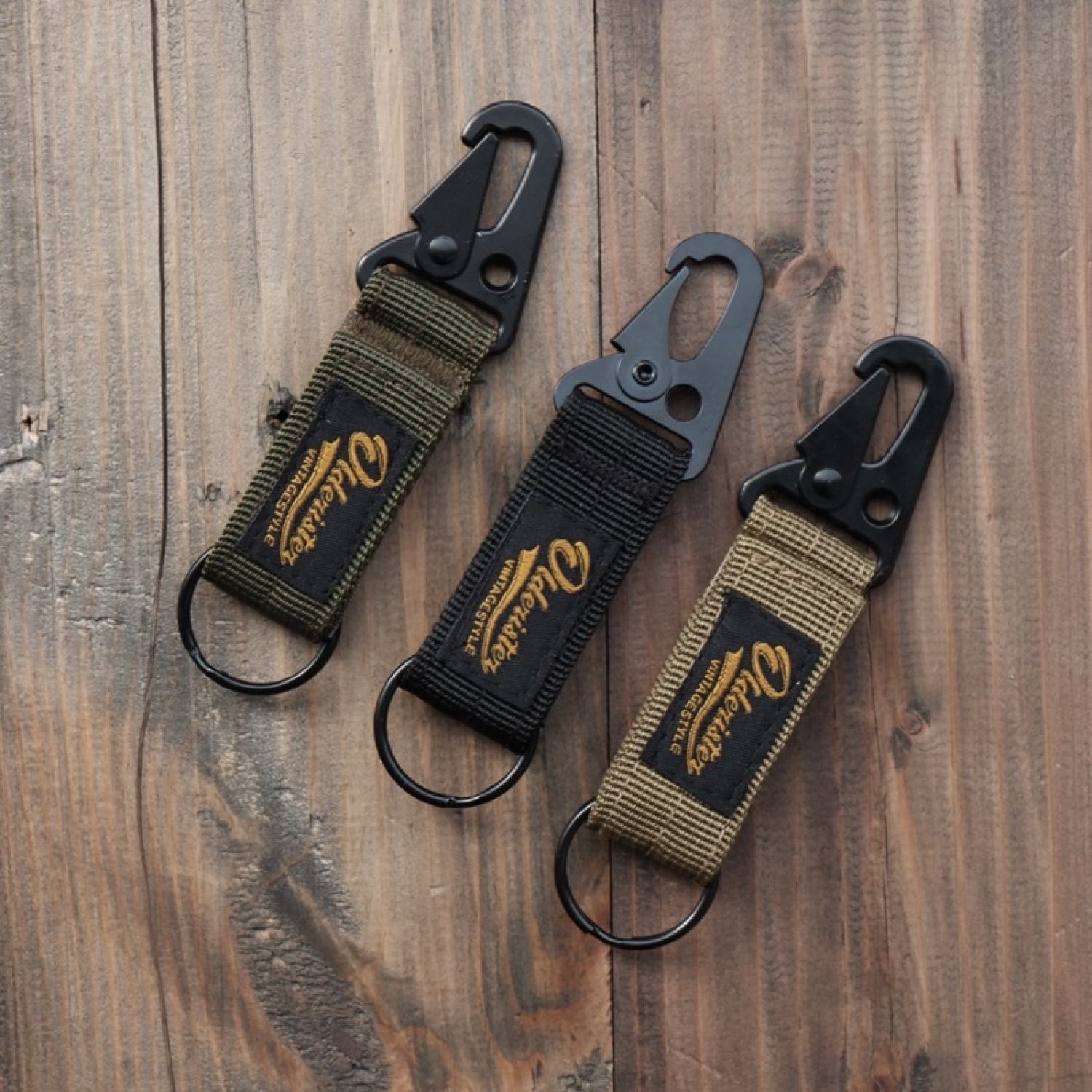 Móc Khoá - Keychain Biker vải canvas vintage motocycle Olderister - Tiệm Cũ Kĩ