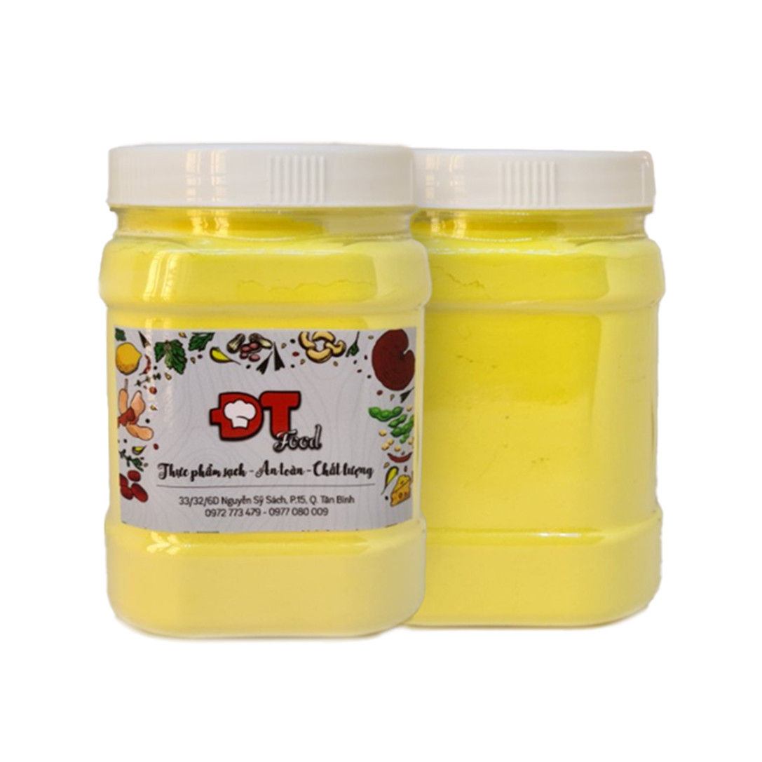 Tinh Bột Nghệ Nguyên Chất DTFood - Hỗ trợ đau dạ dày, tiêu hóa, đắp mặt dưỡng da xóa mờ thâm nám tàn nhang hiệu quả
