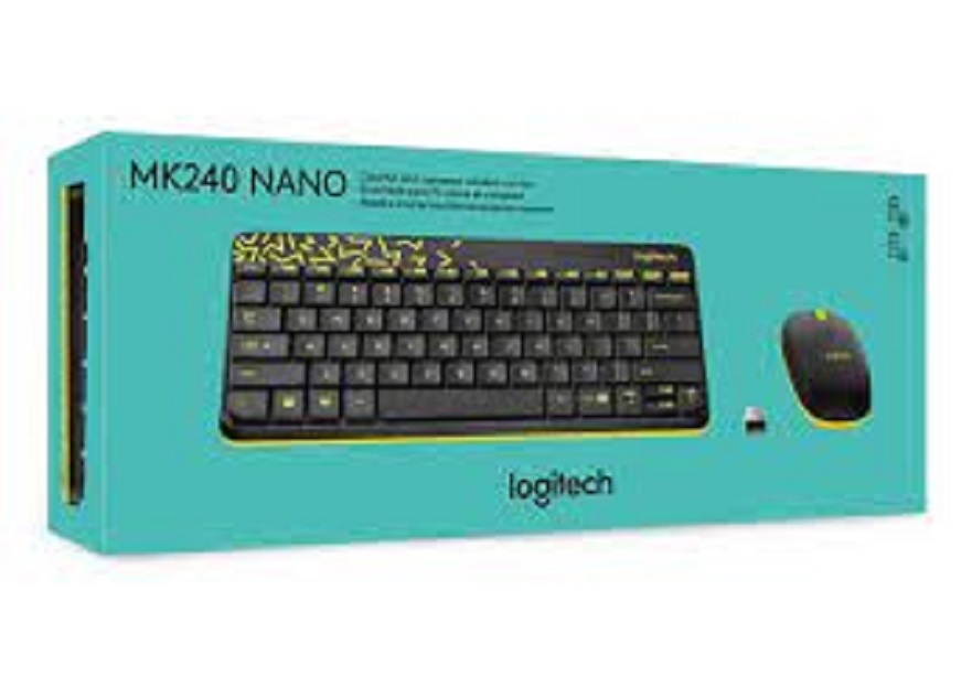 Bàn Phím chuột logitech MK240 chính hãng