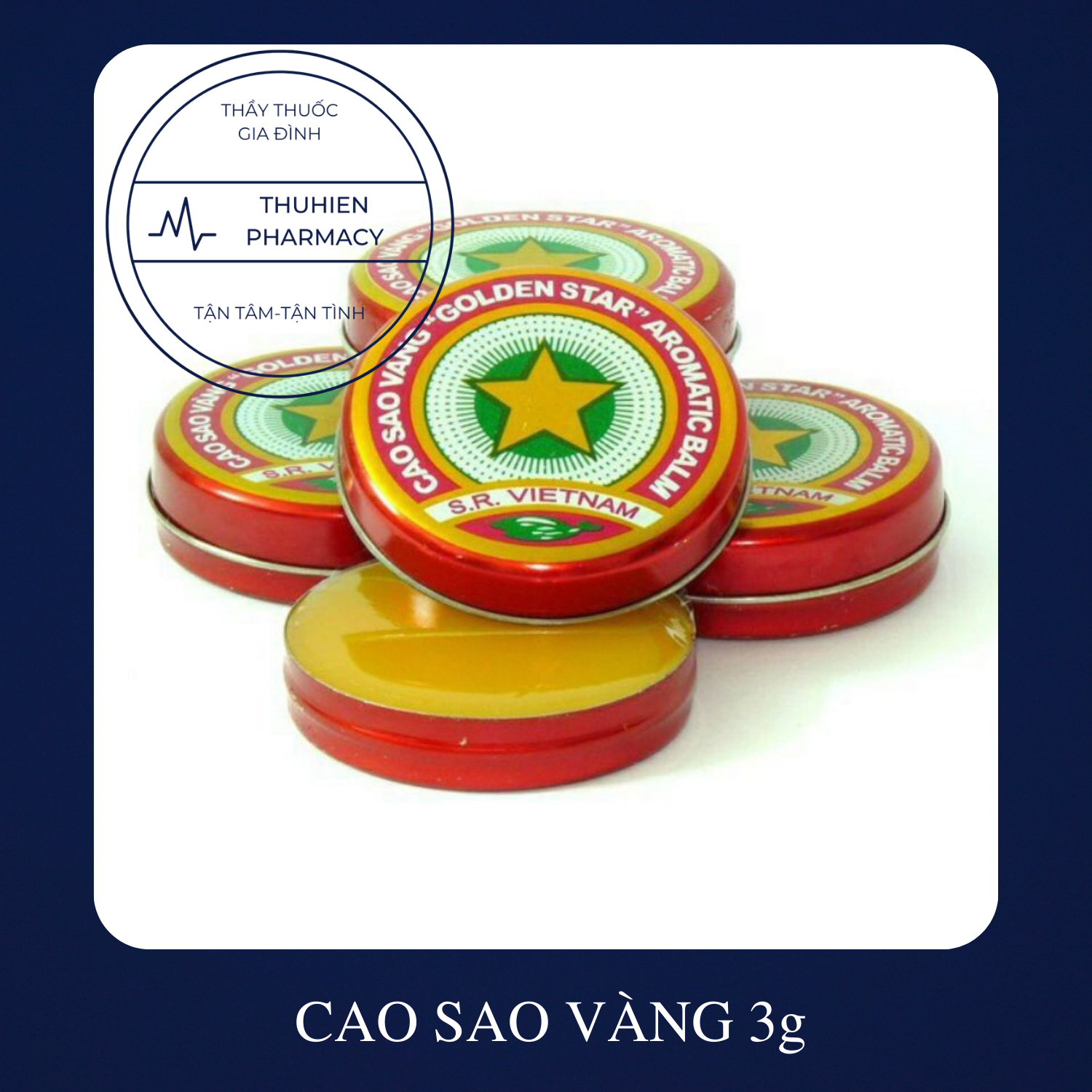 Cao sao vàng dược tw3 lọ 3g