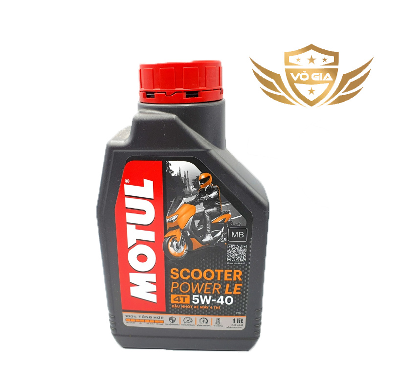 Nhớt motul scooter power le 5w40 800ml - nhớt cao cấp full tổng hợp cho xe tay ga