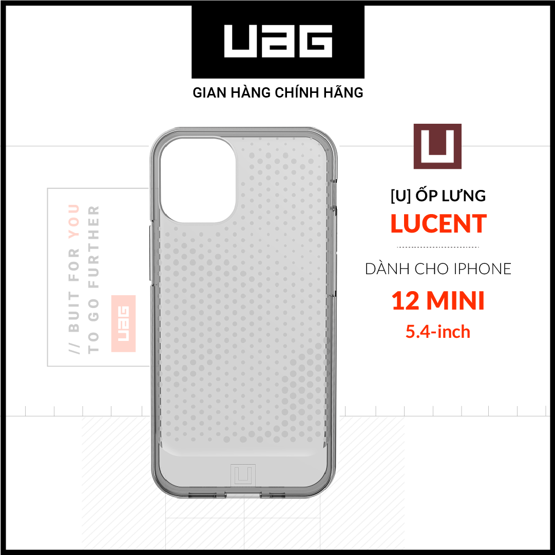 Ốp lưng uag lucent cho iphone 12 mini