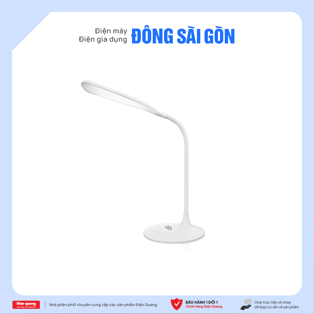 Đèn bàn sạc led bảo vệ thị lực điện quang đq ldl13b 5w