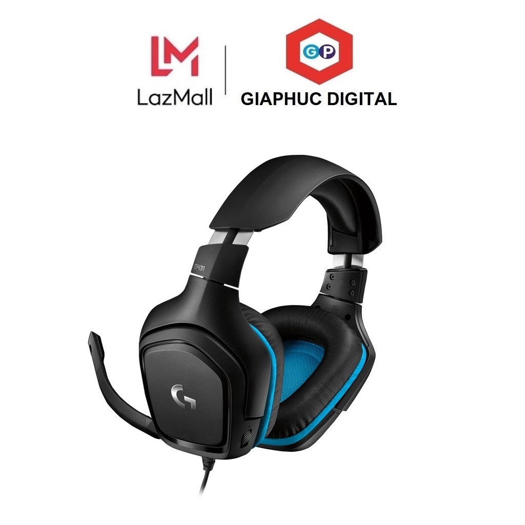 Tai nghe chơi game Logitech G431 âm thanh vòm 7.1