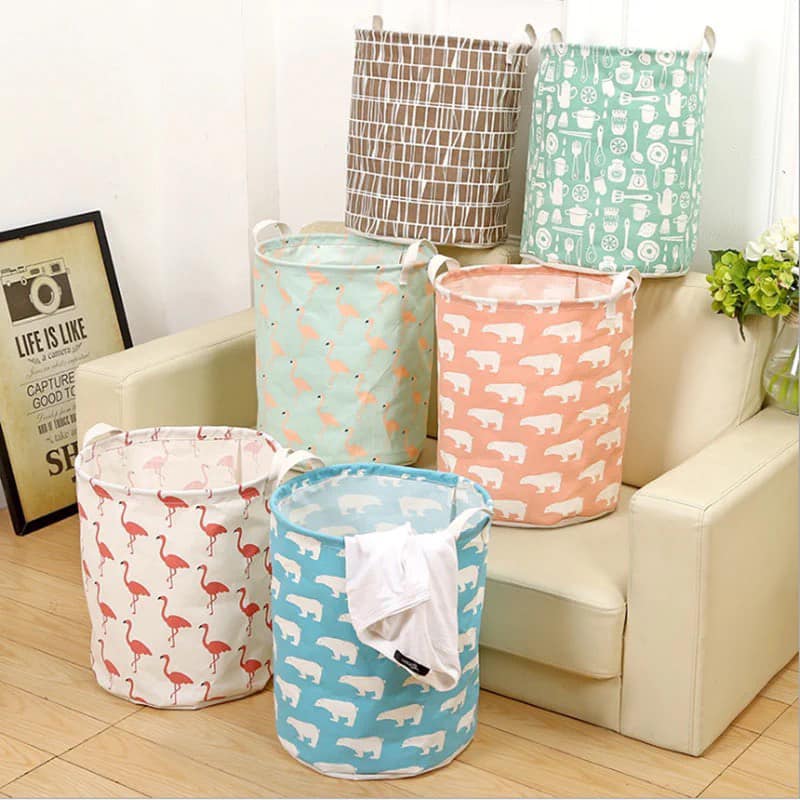 Giỏ đựng đồ decor gấp gọn