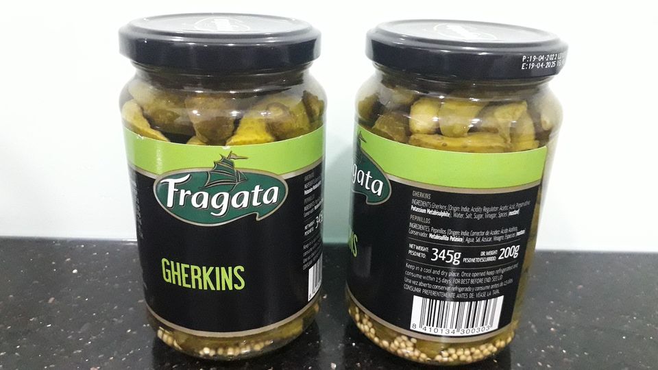 Dưa chuột -ngâm fragata gherkin 345gr