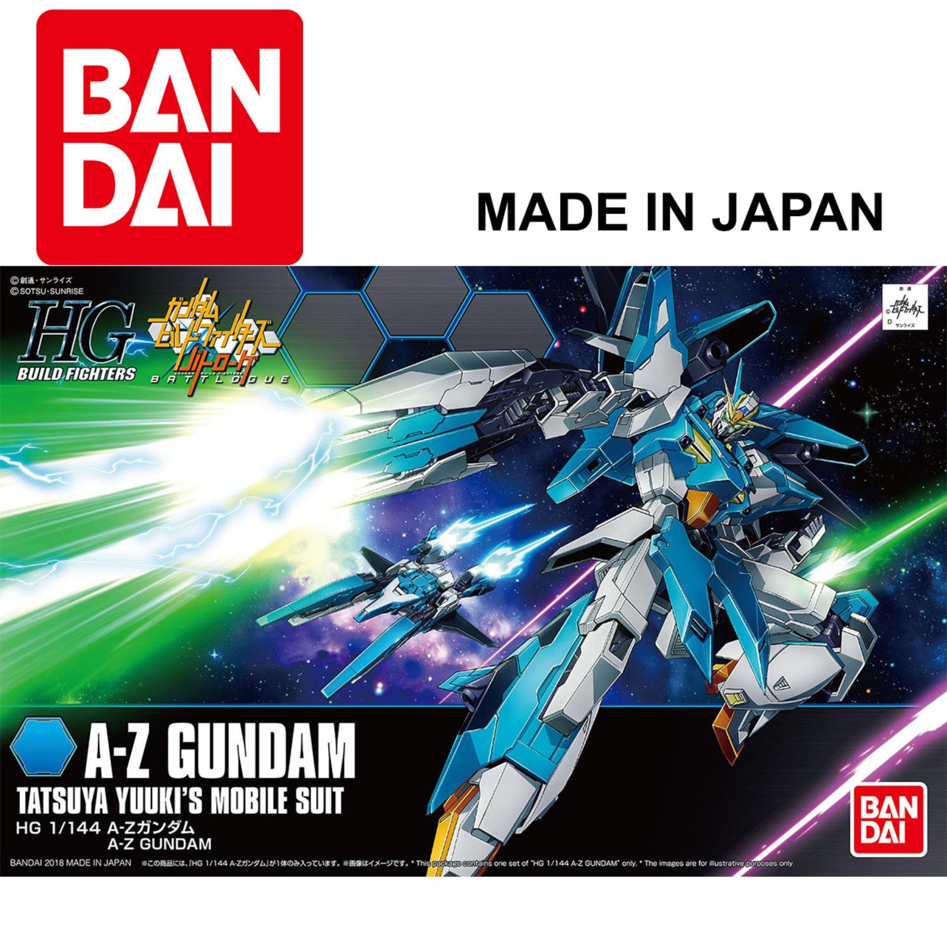 Mô hình lắp ráp gundam bandai gunpla 1/144 hgbf a-z gundam serie hg build fighters
