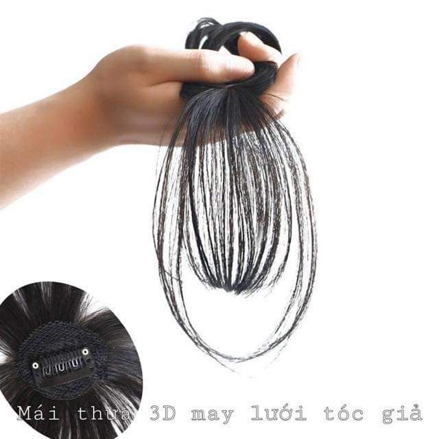 Tóc giả mái 🎁 freeship 🎁 mái giả 360 độ 3d