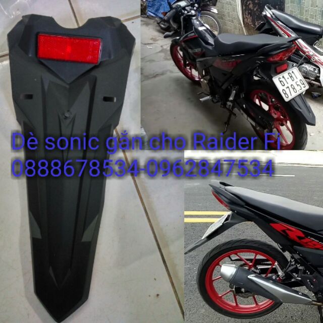 Dè sonic gắn cho Raider Fi I