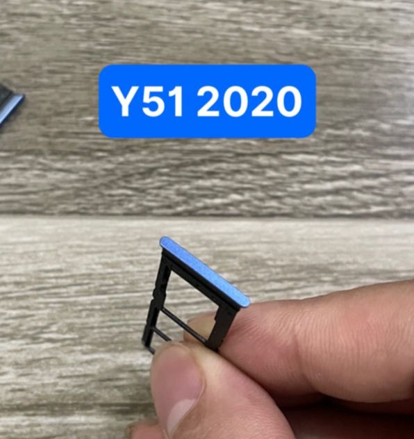 Khay sim vivo y31 / y51 / y53s lắp chung