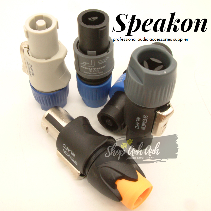 Jack loa speakon đực các loại