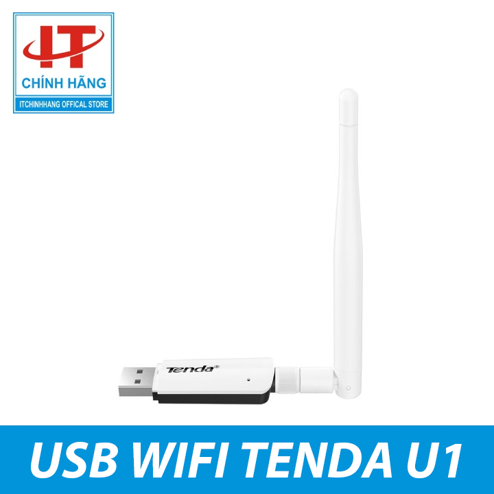 Usb thu wifi chuẩn n tốc độ 300mbps tenda u1 - hàng chính hãng