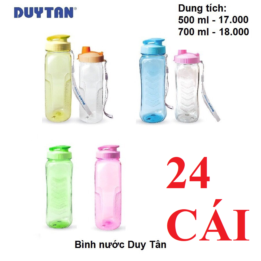 [HCM]Thùng 24 Bình Nước Matsu Duy Tân Có Quai - 500ml / 700ml Chất liệu nhựa cao cấp bền đẹp- Sản phẩm được làm từ chất liệu nhựa cao cấp