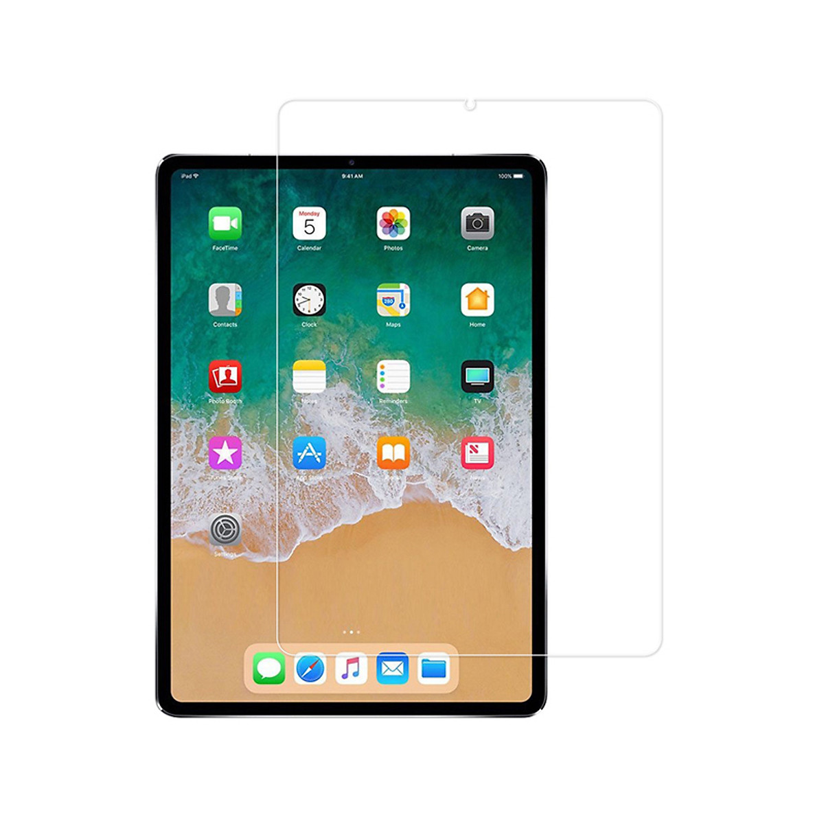 [HCM]Dán màn hình cường lực iPad Pro 11 inch 2018 9H 2.5D siêu mỏng