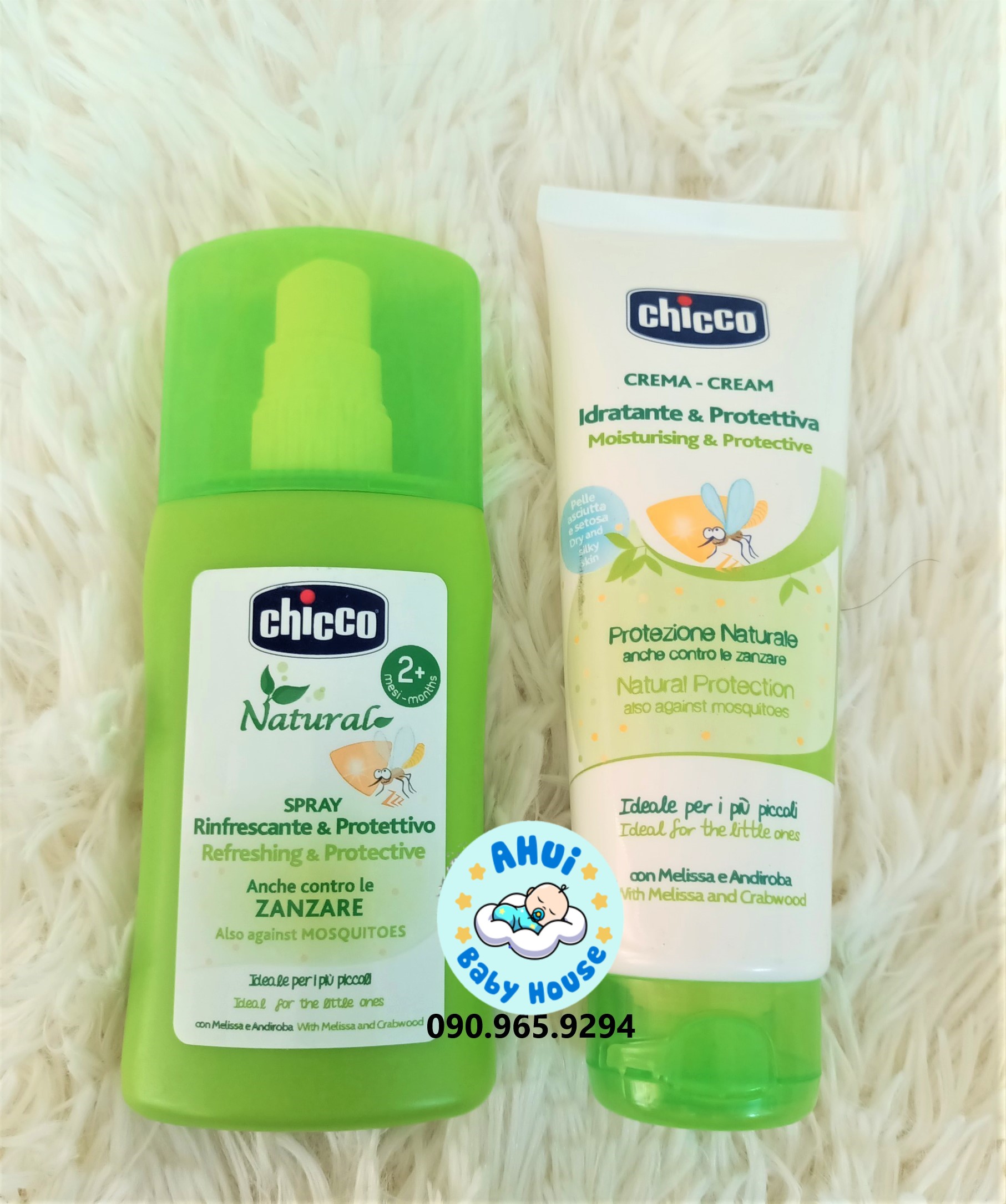 Xịt chống muỗi Chicco Extra 100ML