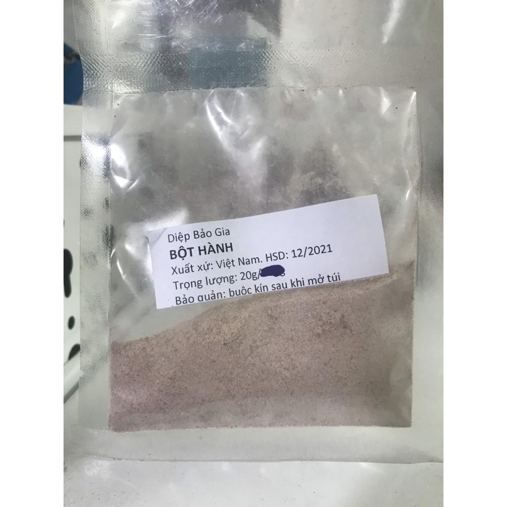 Bột hành nguyên chất 20g