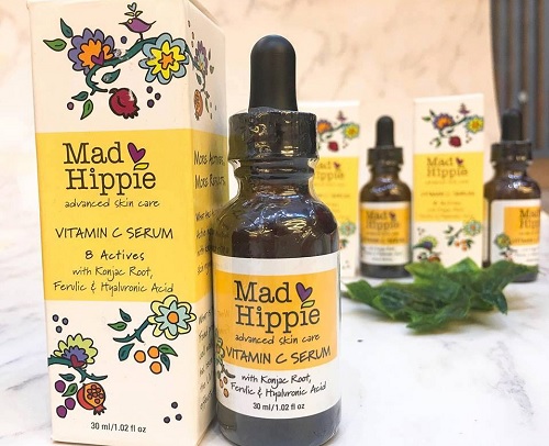[HCM]Tinh Chất Mờ Thâm mụn sẹo tàn nhang SERUM MAD HIPPIE VITAMIN C da nhạy cảm lành tính organic dùng được cho bà bầu 30ml