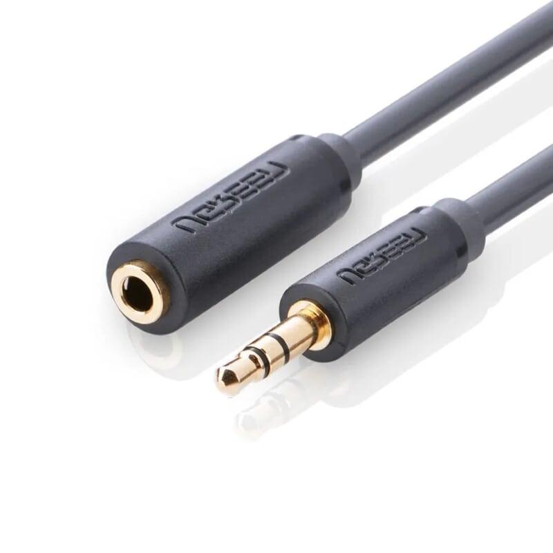 Ugreen 10784 2m màu đen cáp âm thanh 3.5mm nối dài av124
