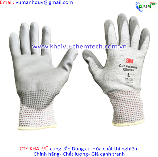 Găng tay chống cắt cấp độ 3 3m - xám