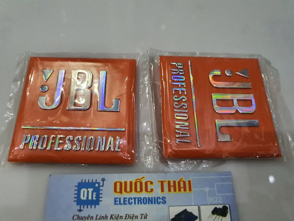 Tem loa jbl màu cam