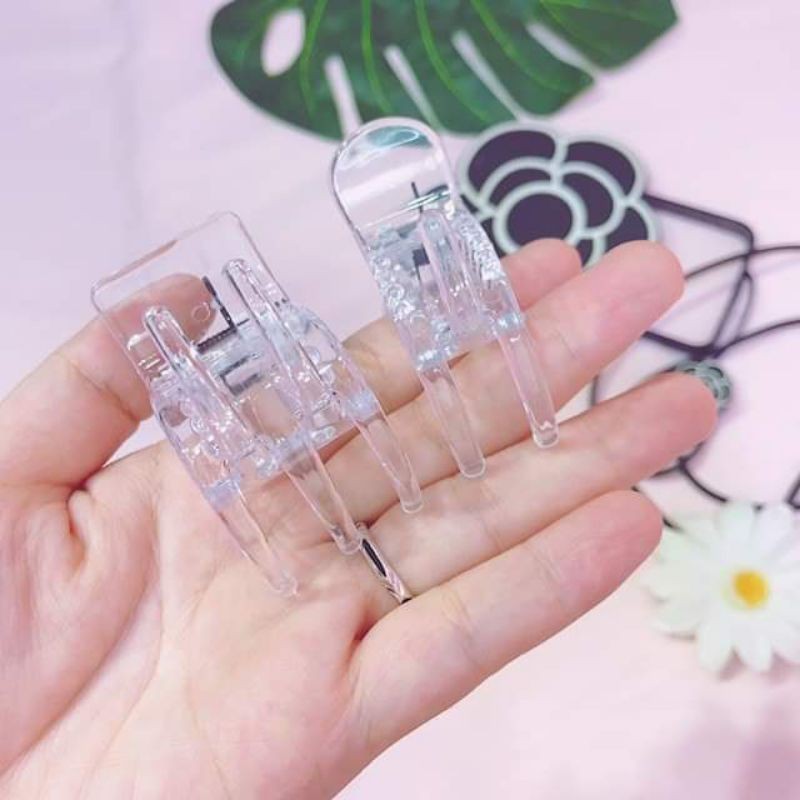 Kẹp tóc kẹp càng cua 5 răng ,3 răng trong suốt