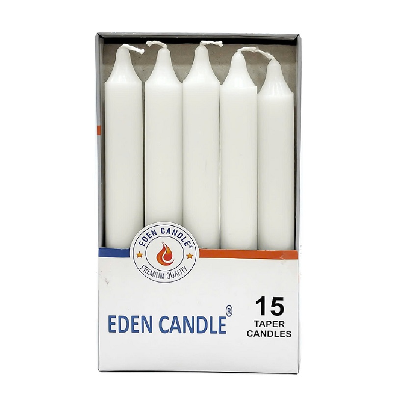 Hộp 15 cây nến thơm thẳng eden candle ftramart edc2317 15 cm