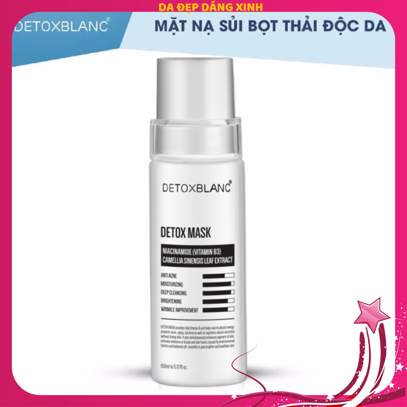 Mặt nạ thải độc Detox Blanc