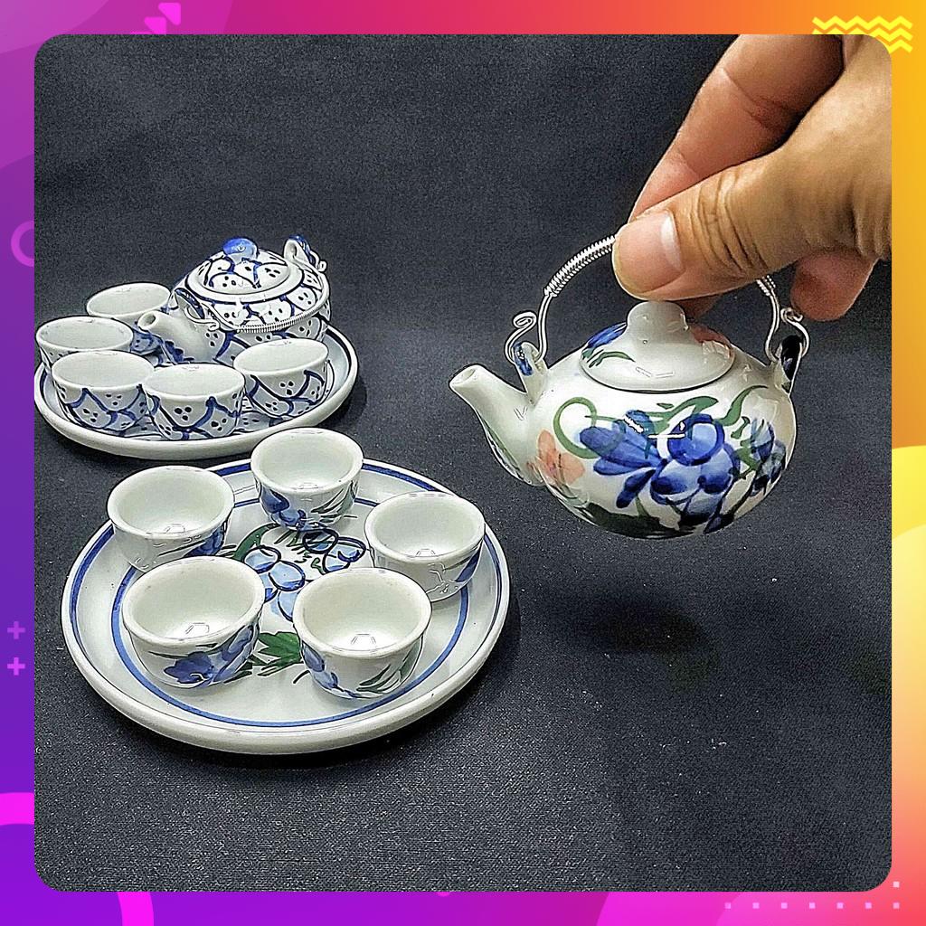 Bộ ấm chén thờ cúng gốm sứ Bát Tràng cao cấp – đồ thờ cúng bằng sứ, chất lượng đảm bảo