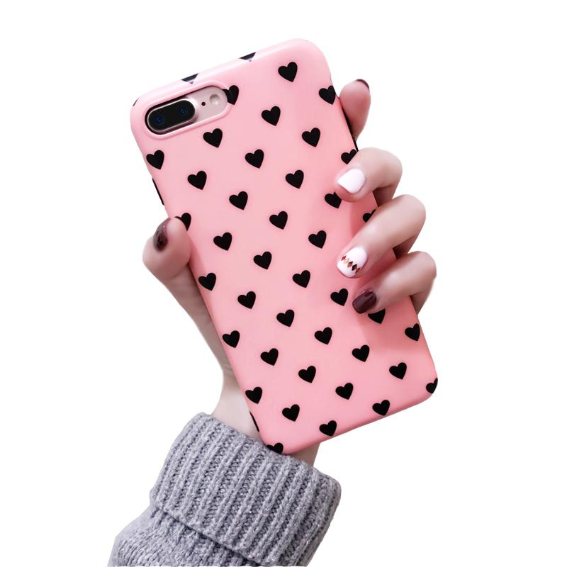 Ốp lưng silicon Iphone 6/6s, 6/6s plus hình trái tim