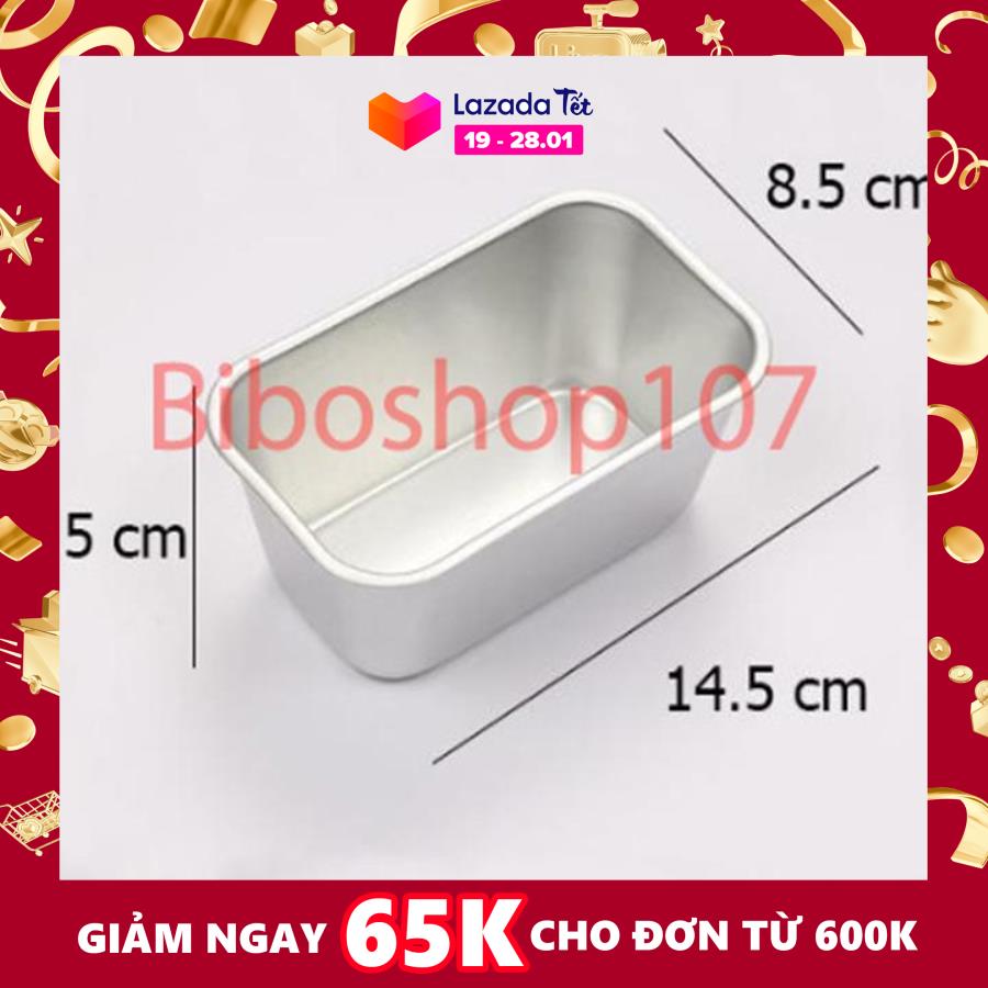 Khuôn loaf làm bánh hợp kim cao cấp hình chữ nhật A03