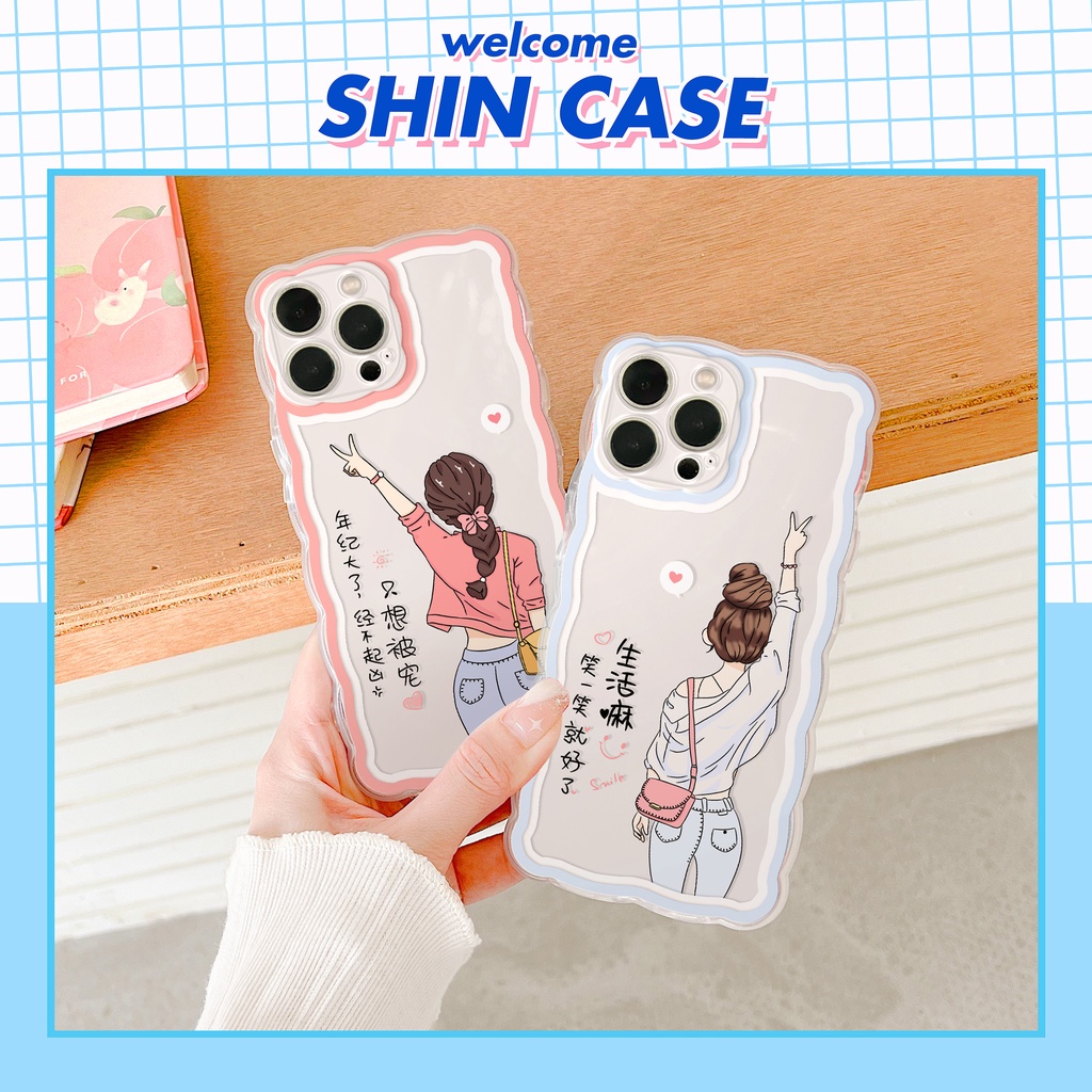 Ốp lưng iphone trong lượn sóng my girl 6/6plus/6s/6splus/7/7plus/8/8plus/x/xs/11/12/13/pro/max/plus/promax ShinCase