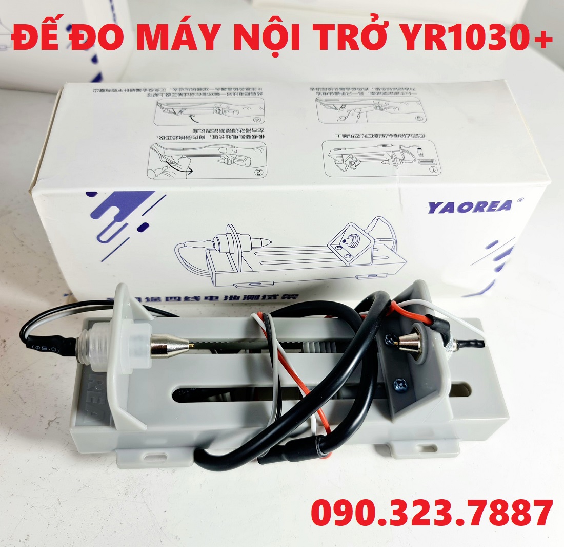 Đế đo, kẹp cá sấu máy đo nội trở yr1030+ và yr1035+ , chính hãng yaorea, mới.