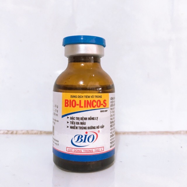 Bio- linco s 2o ml - sưng mắt- khò khè-tiêu ra máu ở chó mèo gà, sản phẩm tốt, chất lượng cao, cam kết như hình, độ bền cao, xin vui lòng inbox shop để được tư vấn thêm