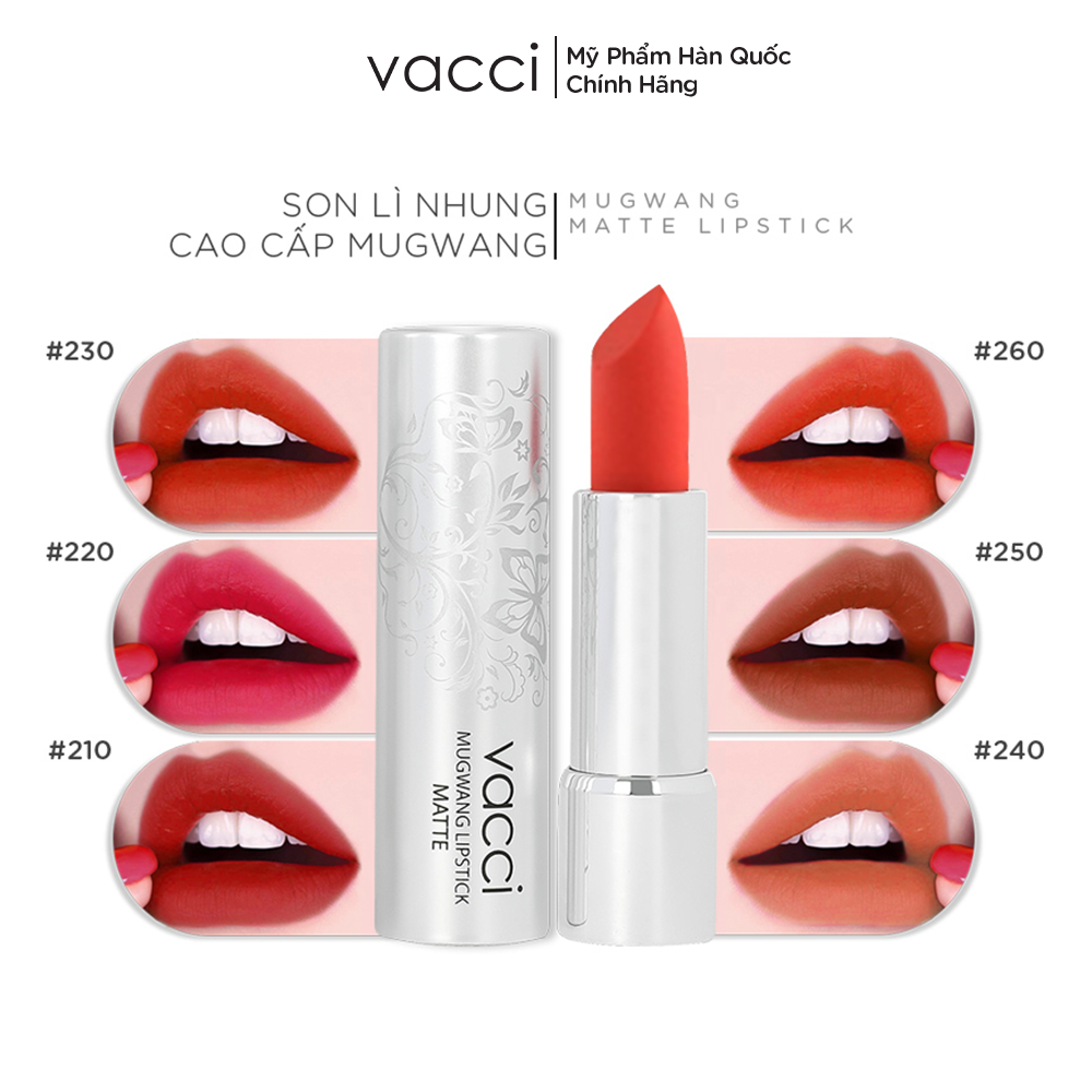 Son lì cao cấp thế hệ mới lâu phai vacci