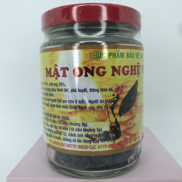 Mật Ong Nghệ viên Đen XUÂN NGUYÊN GROUP 100Gr