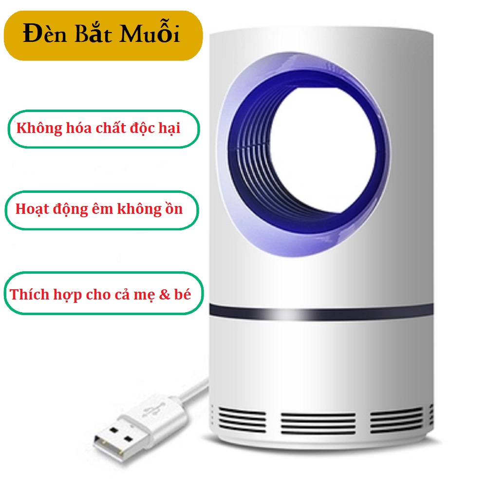 [HCM]Đèn bắt muỗi đa năng Đèn Bắt Muỗi Và Diệt Côn Trùng Thông Minh Chất Liệu An Toàn Ánh Sáng Tím Thu Hút Muỗi Bảo hành toàn quốc 6 tháng với 3 chi nhánh HCM HN ĐN