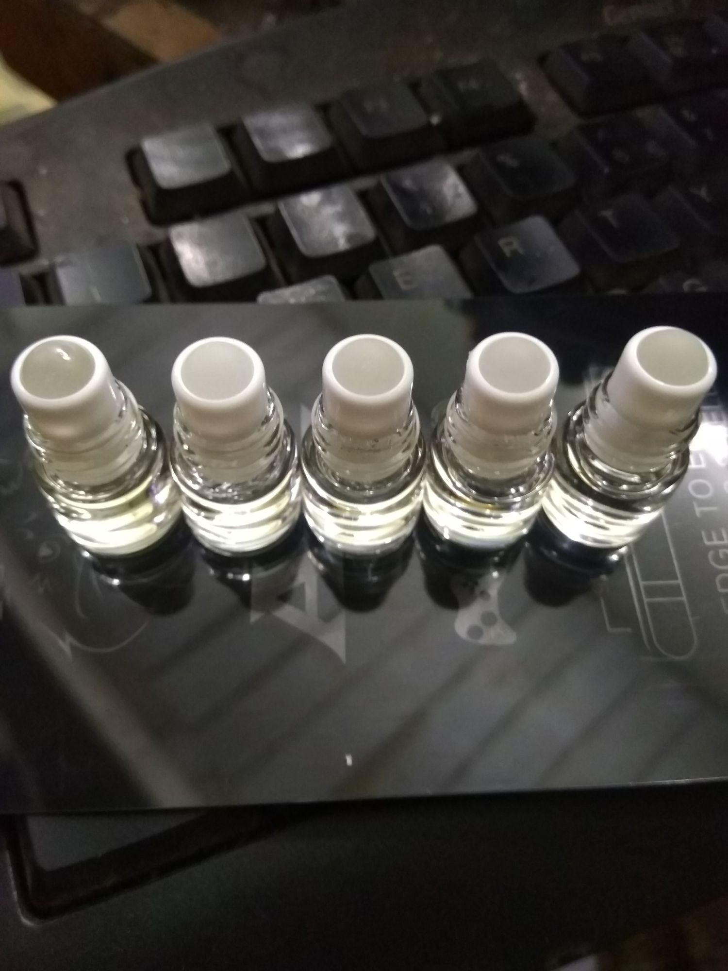 combo 5 chai bi lăn 1ml đựng tinh dầu chiết nước hoa