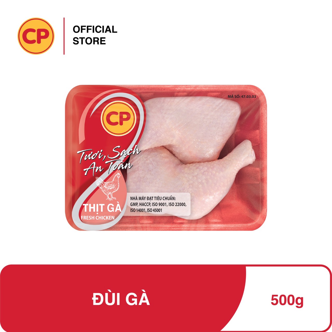 CP Đùi gà góc tư tươi mới mỗi ngày - 500g