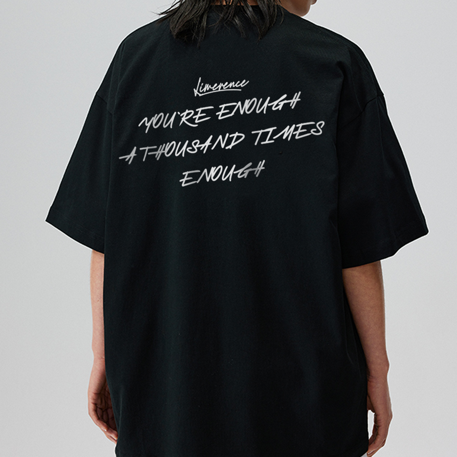 Áo thun form rộng LIMERENCE - Basic Tee Deep love cotton cao cấp co giãn, dày dặn Local Brand