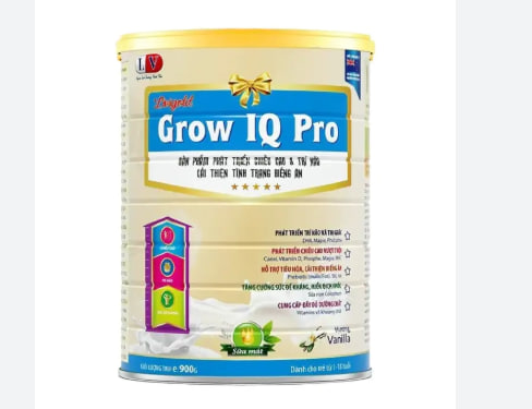 SỮA LIVIGOLD GROW IQ PRO ( TANG CHIEU CAO & TRI NAO ) HỘP 900G