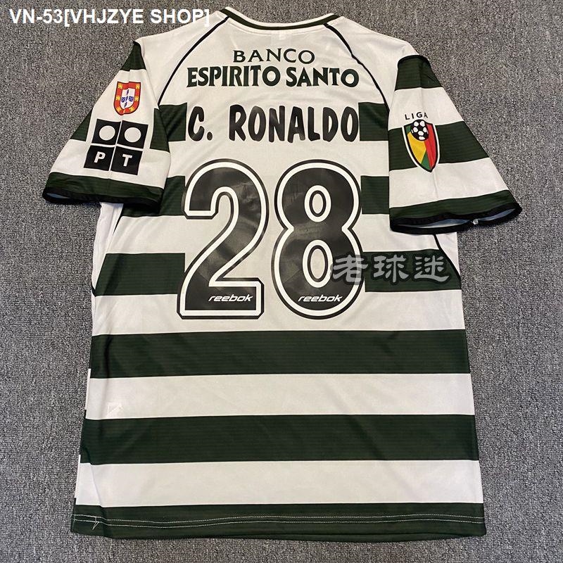 23-24 Sporting Lisbon Third Black Cristiano Ronaldo Jersey - Kitsociety