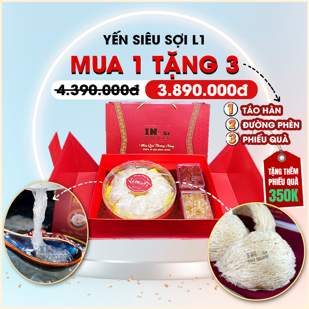 100g yến rút lông siêu sợi loại 1 yến rút lông nguyên chất cao cấp - yến sào rút lông khánh hòa inest