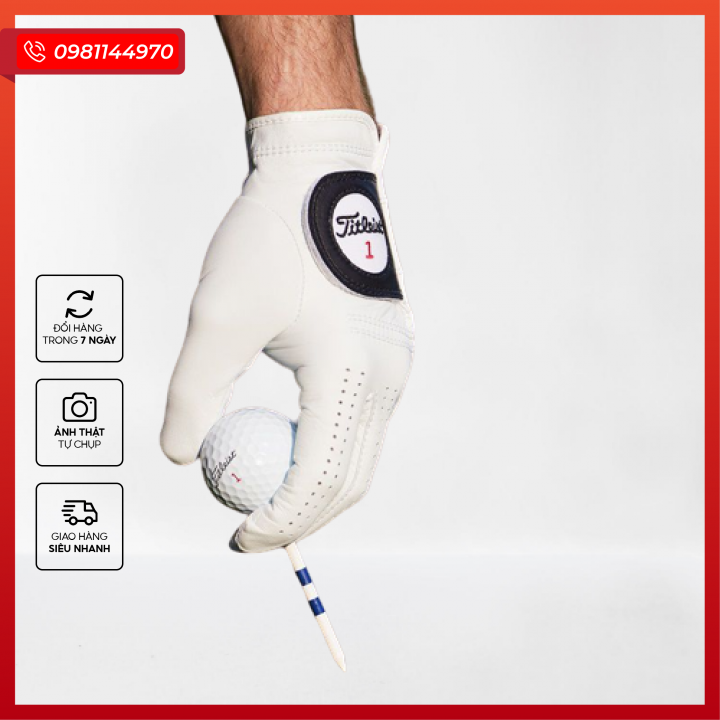 Găng tay golf titleist - găng tay chơi golf dành cho tay trái