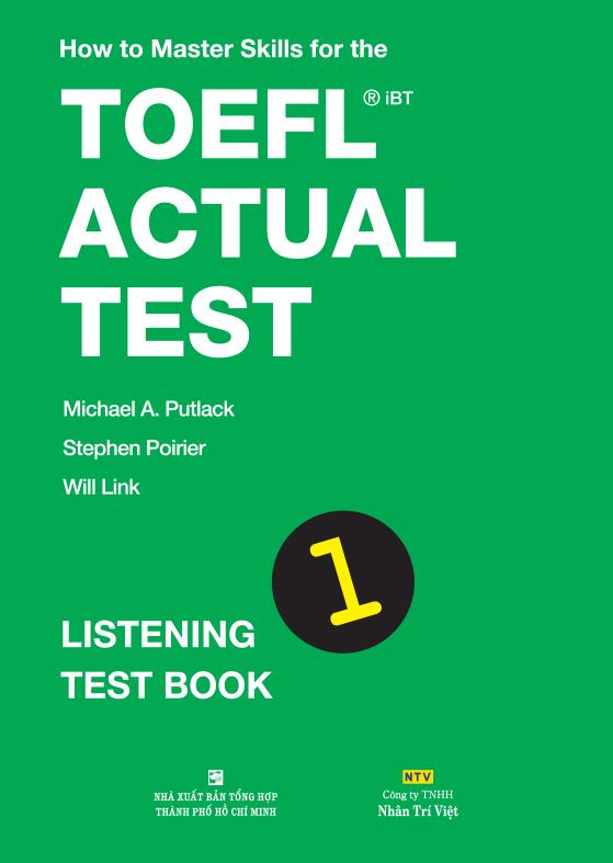[HCM]How to Master Skills for the TOEFL iBT Actual Test: Listening Test Book 1